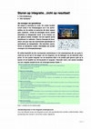 Research paper thumbnail of Sturen op integratie:... zicht op resultaat!