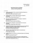 Research paper thumbnail of Information Systems Education Journal In this issue: 4. Full Flip, Half Flip and No Flip: Evaluation of Flipping an Introductory Programming Course The Relative Efficacy of Video and Text Tutorials in Online Computing Education 44. Use of Failure in IS De