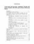 Research paper thumbnail of Conservation and Innovation: Helmholtz&apos;s Struggle with Energy Problems (1845-1894) and the Birth of Theoretical Physics