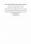 Research paper thumbnail of Pattern-oriented modeling of commons dilemma experiments Running title: Pattern-oriented modeling of human experiments