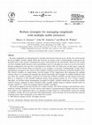 Research paper thumbnail of Robust strategies for managing rangelands with multiple stable attractors