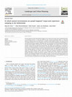 Research paper thumbnail of In which natural environments are people happiest? Large-scale experience sampling in the Netherlands