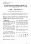 Research paper thumbnail of The effect of injection conditions on the structural integrity of the components produced by semi-solid Rheocasting