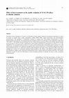 Research paper thumbnail of Effect of heat treatment on the anodic oxidation of Ti–0.2 Pd alloys in chloride solutions