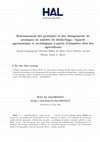 Research paper thumbnail of Raisonnement des pratiques et des changements de pratiques en matière de désherbage : regards agronomique et sociologique à partir d’enquêtes chez des agriculteurs