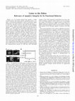 Research paper thumbnail of Relevance of Apoptin's Integrity for Its Functional Behavior