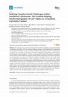 Research paper thumbnail of Tackling Complex Social Challenges within Neoliberal Constraints: The Context Shaping ‘Intellectual Quality of Life’ (iQoL) in a Canadian University Context