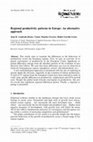 Research paper thumbnail of Regional productivity patterns in Europe: An alternative approach