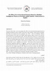 Research paper thumbnail of The Effect of an Instructional Program Based on Multiple Intelligences Theory on the Basic Stage Students' Achievement in English = أثر برنامج تعليمي قائم على نظرية الذكاءات المتعددة في تحصيل طلبة المرحلة الأساسية في اللغة الإنجليزية