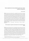 Research paper thumbnail of Sobre a importância da transversalidade de gênero para o debate feminista contemporâneo