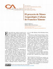 Research paper thumbnail of El proyecto de Museo Arqueológico Cubano de Francisco Ximeno