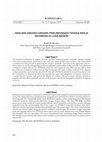 Research paper thumbnail of Analisis Undang-Undang Perlindungan Tenaga Kerja Indonesia DI Luar Negeri