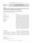 Research paper thumbnail of Modeling habitat suitability of the Red-backed Shrike (Lanius collurio) in the Irano-Anatolian biodiversity hotspot