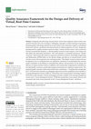 Research paper thumbnail of Quality Assurance Framework for the Design and Delivery of Virtual, Real-Time Courses