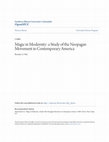 Research paper thumbnail of Magic in Modernity: a Study of the Neopagan Movement in Contemporary America