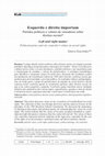 Research paper thumbnail of Esquerda e direita importam: partidos políticos e valores de vereadores sobre direitos sociais = Left and right matter: political parties and city councilor's values on social rights