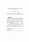 Research paper thumbnail of Interoperability, non-monotonicity and core ontologies