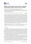 Research paper thumbnail of Outdoor Visible Light Communication in Intelligent Transportation Systems: Impact of Snow and Rain