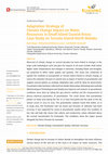 Research paper thumbnail of Adaptation Strategy of Climate Change Impact on Water Resources in Small Island Coastal Areas: Case Study on Ternate Island-North Maluku