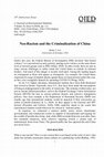 Research paper thumbnail of Neo-racism and the Criminalization of China