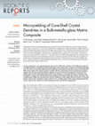 Research paper thumbnail of Microyielding of Core-Shell Crystal Dendrites in a Bulk-metallic-glass Matrix Composite