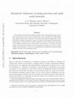 Research paper thumbnail of Asymptotic behaviour of gossip processes and small-world networks