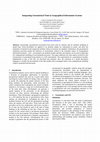 Research paper thumbnail of Integrating geostatistical tools in geographical information systems