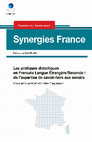 Research paper thumbnail of Synergies France Directeur de publication Président d'Honneur Comité de rédaction Comité scientifique