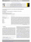 Research paper thumbnail of A conceptual framework for road safety and mobility applied to cycling safety