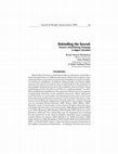 Research paper thumbnail of Rekindling the Sacred: Toward a Decolonizing Pedagogy in Higher Education