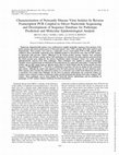 Research paper thumbnail of Transcription PCR Coupled to Direct Nucleotide Sequencing and Development of Sequence Database for Pathotype Prediction and Molecular Epidemiological Analysis