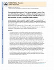 Research paper thumbnail of Recombinant Expression of Two Bacteriophage Proteins That Lyse Clostridium perfringens and Share Identical Sequences in the C-Terminal Cell Wall Binding Domain of the Molecules but Are Dissimilar in Their N-Terminal Active Domains