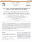 Research paper thumbnail of Effects of human TRIM5α polymorphisms on antiretroviral function and susceptibility to human immunodeficiency virus infection