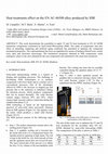 Research paper thumbnail of Heat treatments effect on the EN AC-46500 alloy produced by SSR