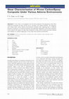 Research paper thumbnail of Shear Characterisation of Woven Carbon/Epoxy Composite Under Various Adverse Environments