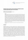 Research paper thumbnail of Profiling teachers based on their professional attitudes towards teaching responsible research and innovation