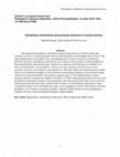 Research paper thumbnail of Disciplinary authenticity and personal relevance in school science