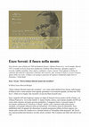 Research paper thumbnail of Enzo Sereni: il fuoco nella mente