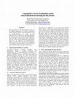 Research paper thumbnail of A quantitative review of automated neural search and on-device learning for tiny devices