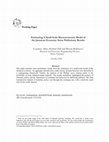 Research paper thumbnail of Estimating A Small Scale Macroeconomic Model of the Jamaican Economy: Some Preliminary Results