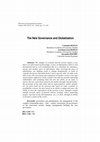 Research paper thumbnail of The New Governance and Globalization