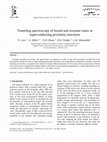 Research paper thumbnail of Tunneling spectroscopy of bound and resonant states in superconducting proximity structures