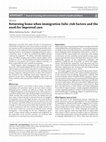 Research paper thumbnail of Returning home when immigration fails: risk factors and the need for improved care