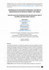 Research paper thumbnail of Experiencias de Educación Patrimonial con objetos arqueológicos en contexto formal y no formal [Heritage Education experiences with archaeological objects in formal and non-formal contexts]