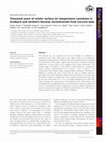 Research paper thumbnail of Simulation of delta18O in Svalbard precipitation by the regional circulation model REMOiso: a comparison with GNIP and ice core data