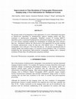 Research paper thumbnail of Improvements in time resolution of tomographic photoacoustic imaging using a priori information for multiplexed systems