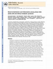 Research paper thumbnail of Body Fat Distribution and Inflammation Among Obese Older Adults With and Without Metabolic Syndrome