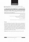 Research paper thumbnail of La organización doméstica y las mudanzas de Esteco (1566-1650): políticas de movilidad