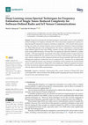 Research paper thumbnail of Deep Learning versus Spectral Techniques for Frequency Estimation of Single Tones: Reduced Complexity for Software-Defined Radio and IoT Sensor Communications