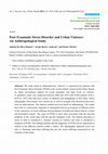 Research paper thumbnail of Post-traumatic stress disorder and urban violence: an anthropological study